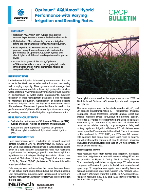 Corn Planting Depth