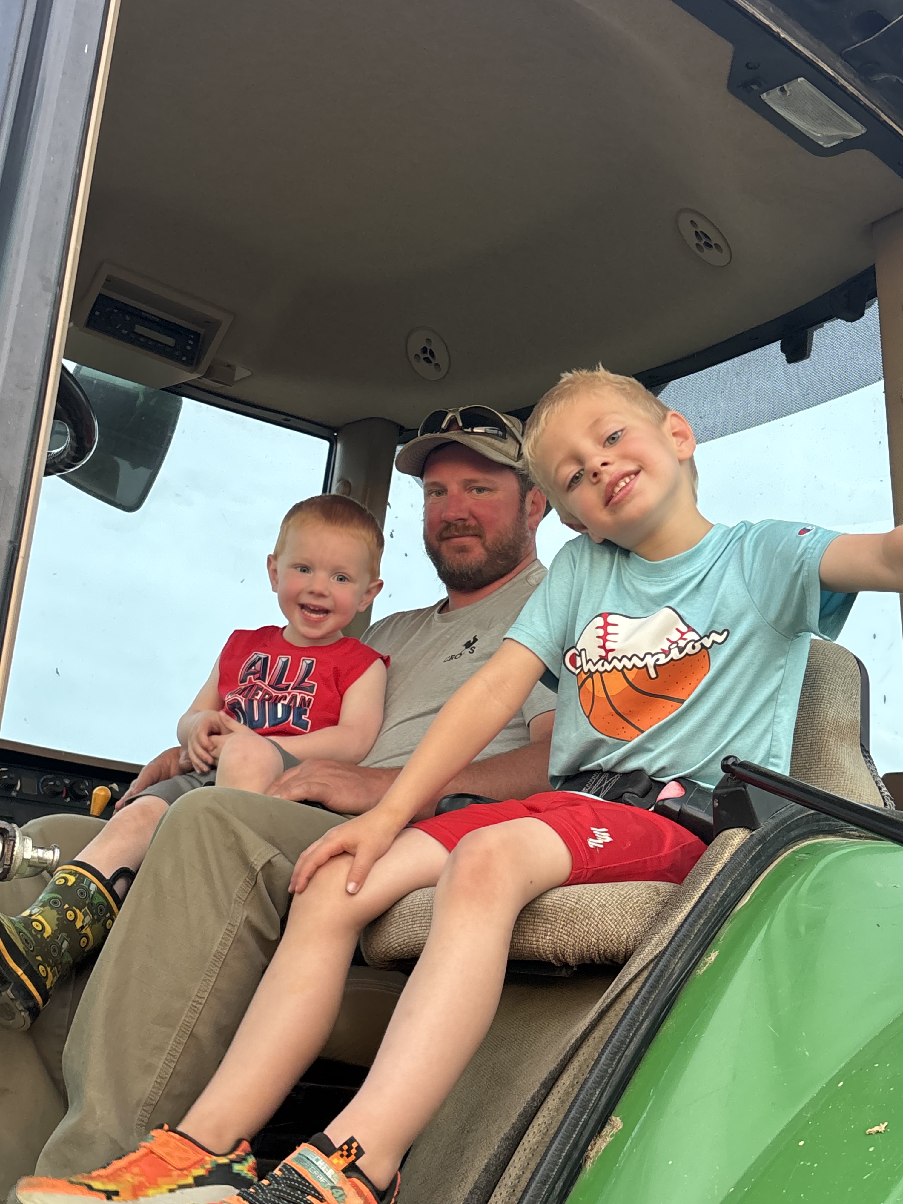 Chris Cochenour and 2 sons